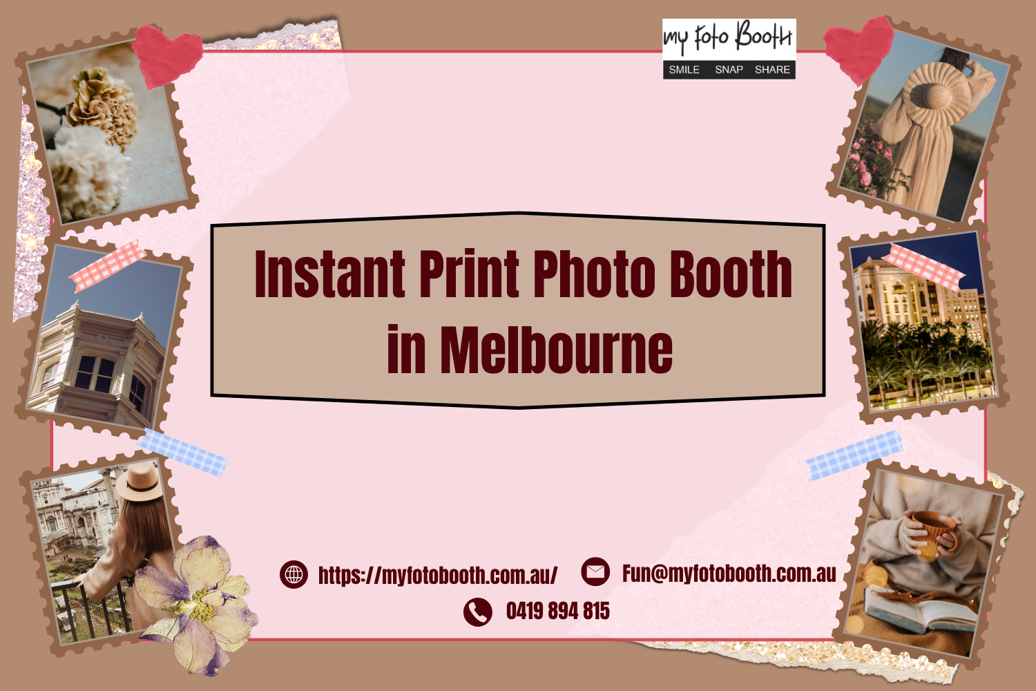 Instant Print Photo Booth in Melbourne